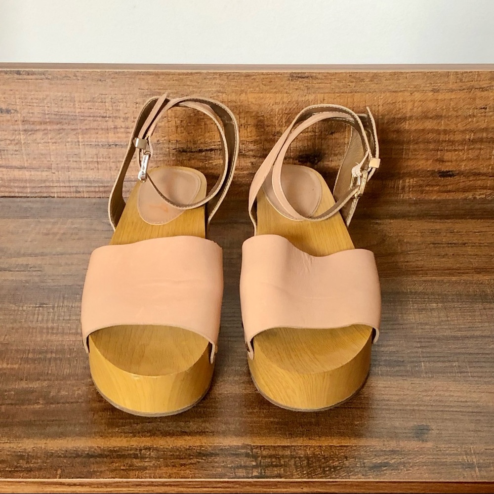 Sam Edelman Vegan Leather Summer Platform Sandals